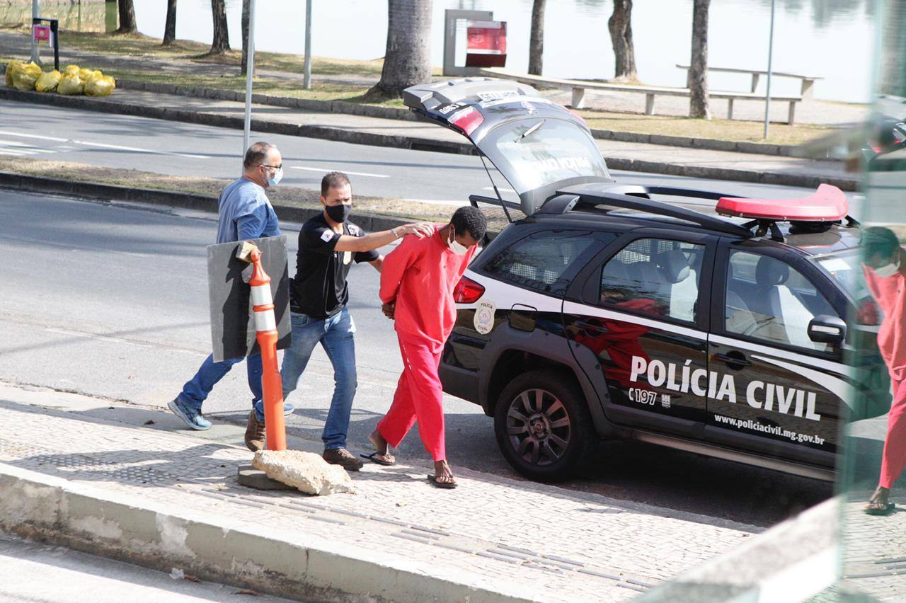 Suspeito de feminicídio foi preso acusado de matar a própria mulher asfixiada em Santa Luzia