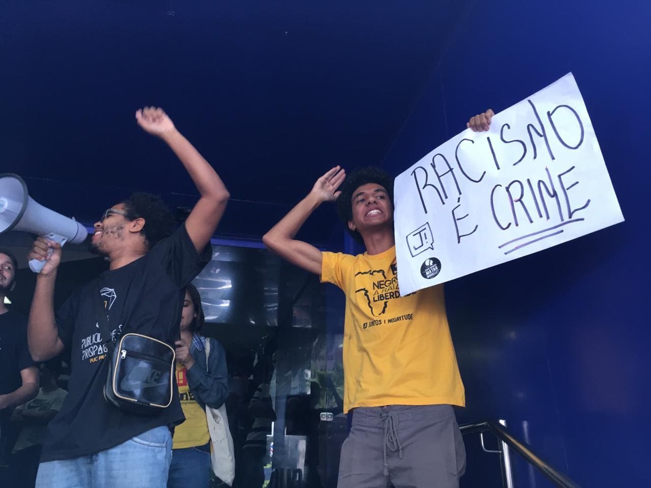 Protesto PUC Minas