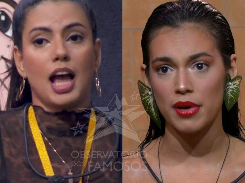 BBB 24: Fernanda protagoniza barraco com Alane em dinâmica: ‘Não vou deitar para você!’