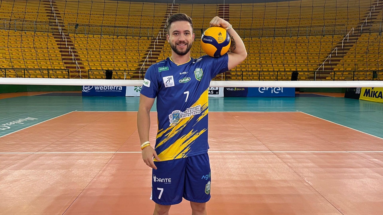 Levantador Júnior Krüger renova com o MOC Vôlei