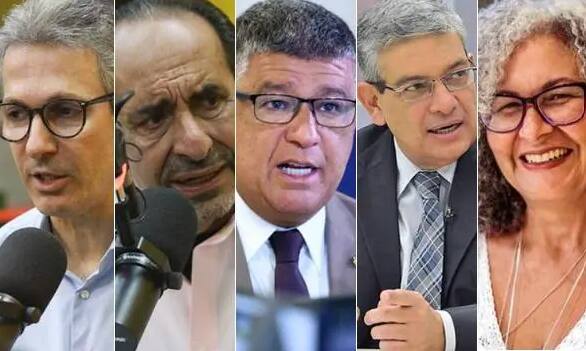 Alexandre Kalil, Carlos Viana, Lorene Figueiredo, Marcus Pestana, Romeu Zema
