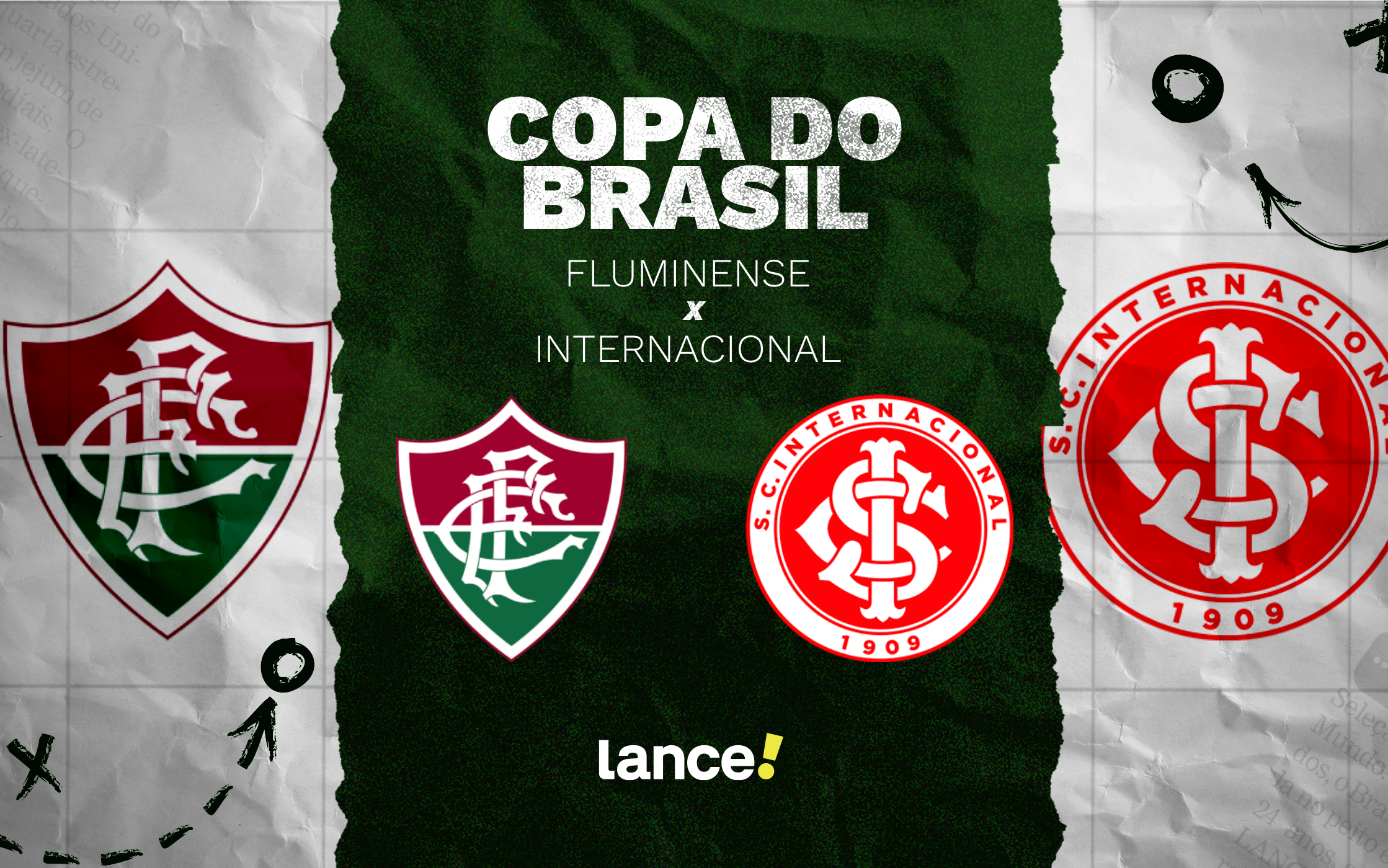 Fluminense e Internacional se enfrentam pelas oitavas de final da Copa do Brasil