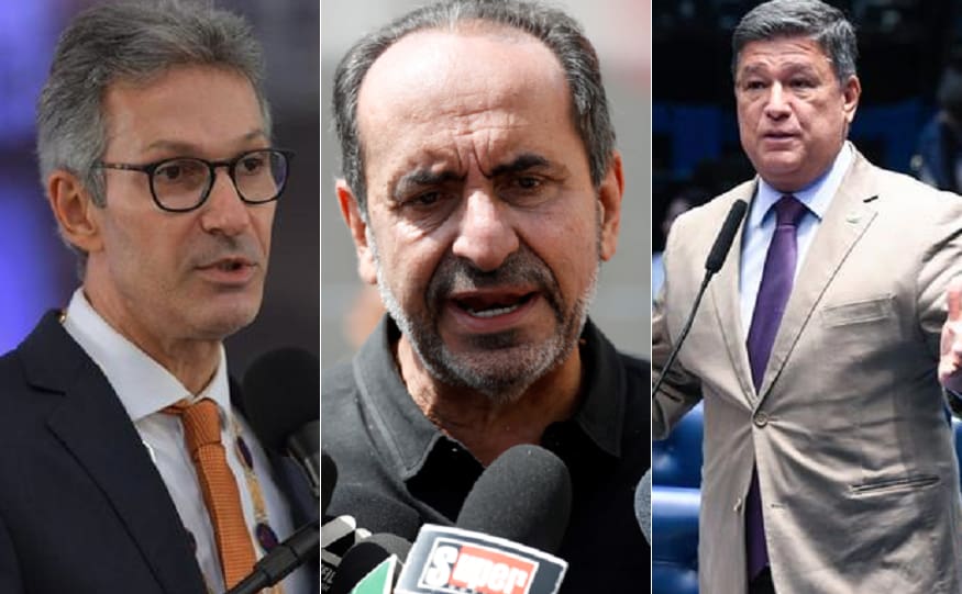 Romeu Zema, Alexandre Kalil e Carlos Viana