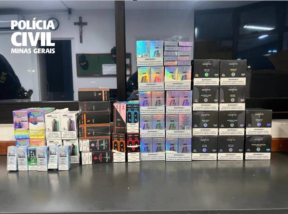 Produtos foram encaminhados para a Receita Federal