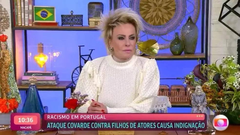 Ana Maria Braga anunciou demissão de funcionário responsável pelo erro que levou à exibição de um VT de macaco quando ela chamava para uma matéria sobre racismo