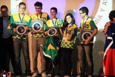 Brasil no pódio da Olimpíada Latino-americana de Astronomia e Astronáutica. 