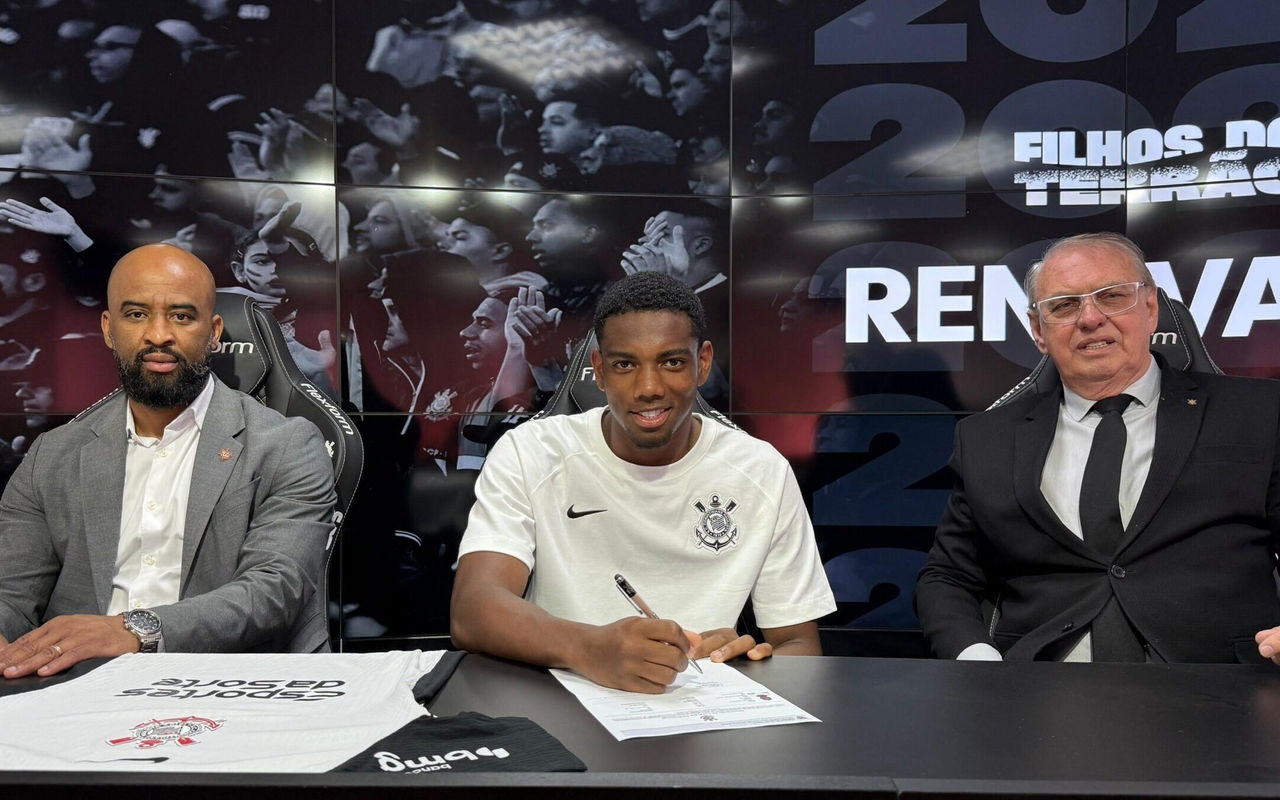 André renova com Corinthians até o fim de 2029. (Foto: Fernando Bueno/Agência Corinthians)