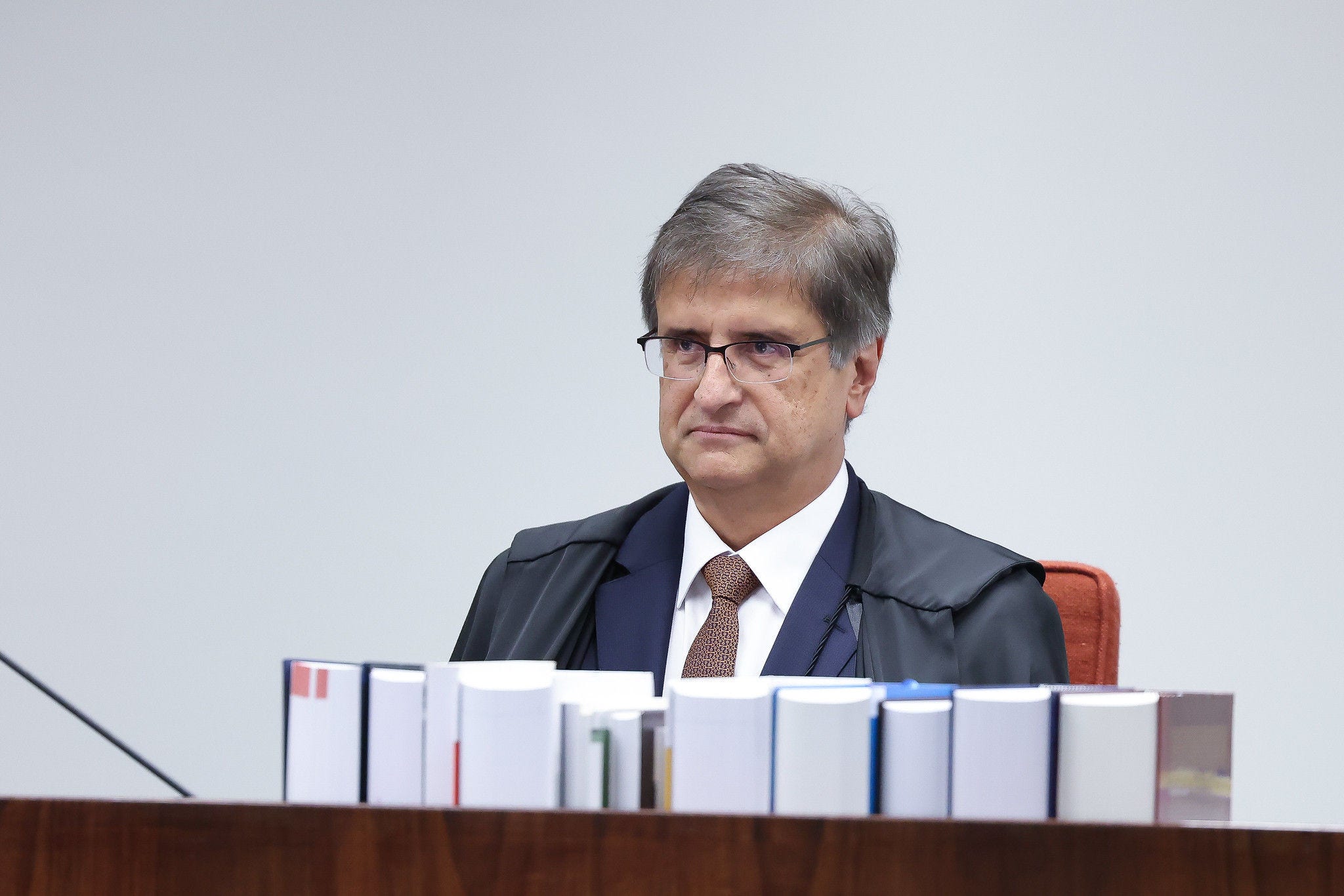 O procurador-geral da República, Paulo Gonet Branco, é o responsável por questionar as testemunhas de acusação no inquérito que apura uma tentativa de golpe de Estado para manter Bolsonaro no poder em 2022