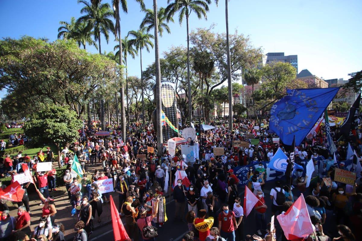 Protesto em BH