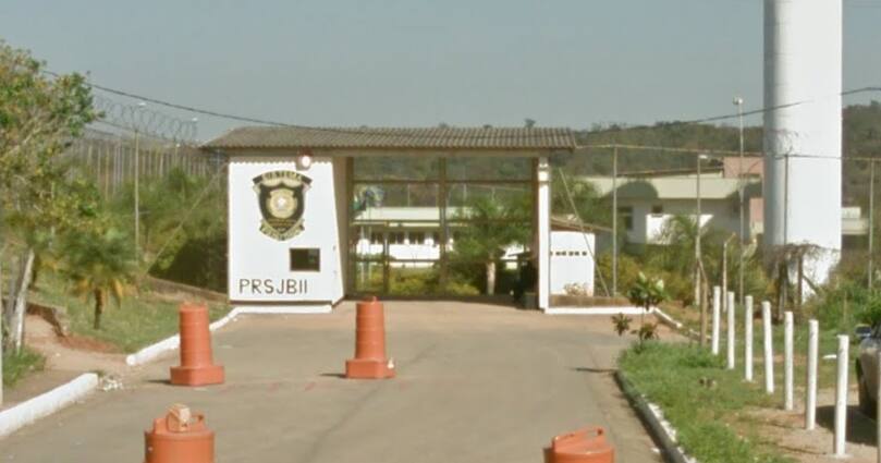 Entrada do presídio São Joaquim de Bicas II