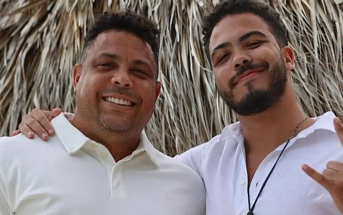 Ronaldo Fenômeno e seu filho Ronald