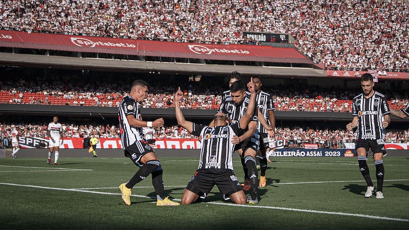 Atlético tem histórico muito positivo contra o São Paulo