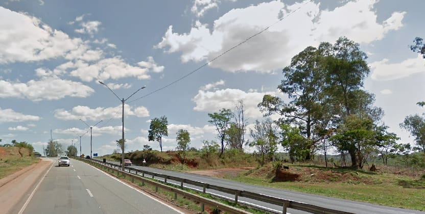 BR-381 na altura de Itatiaiuçu, na região metropolitana de Belo Horizonte