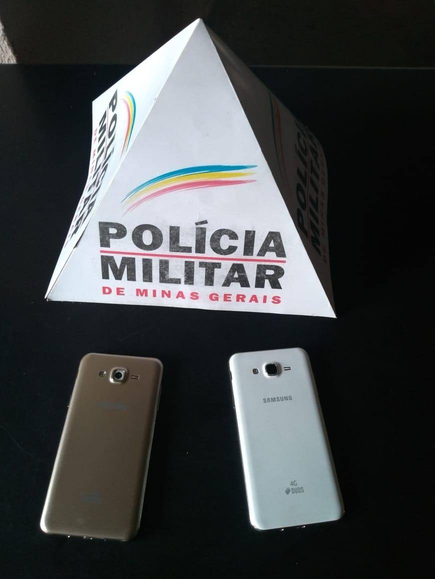 Celulares foram apreendidos e devolvidos às respectivas vítimas