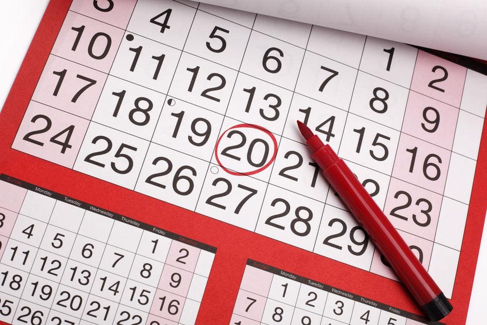 Calendário