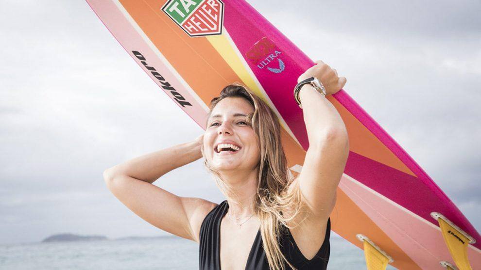 Surfista brasileira Maya Gabeira