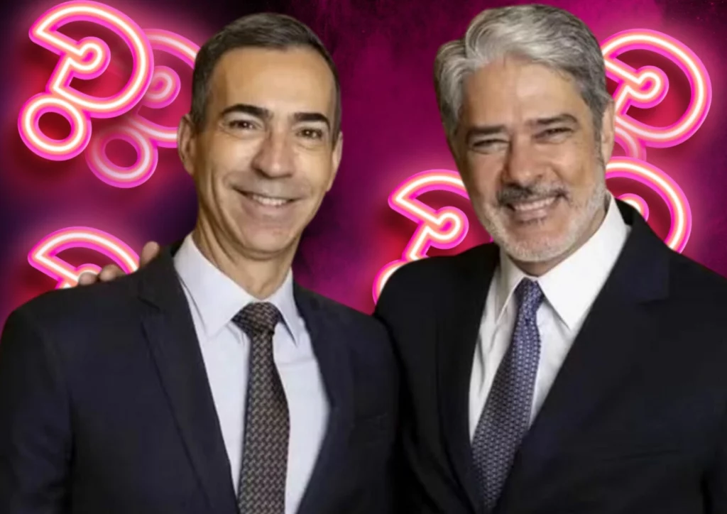 Tralli e Bonner na Globo  - Divulgação/TV Globo 