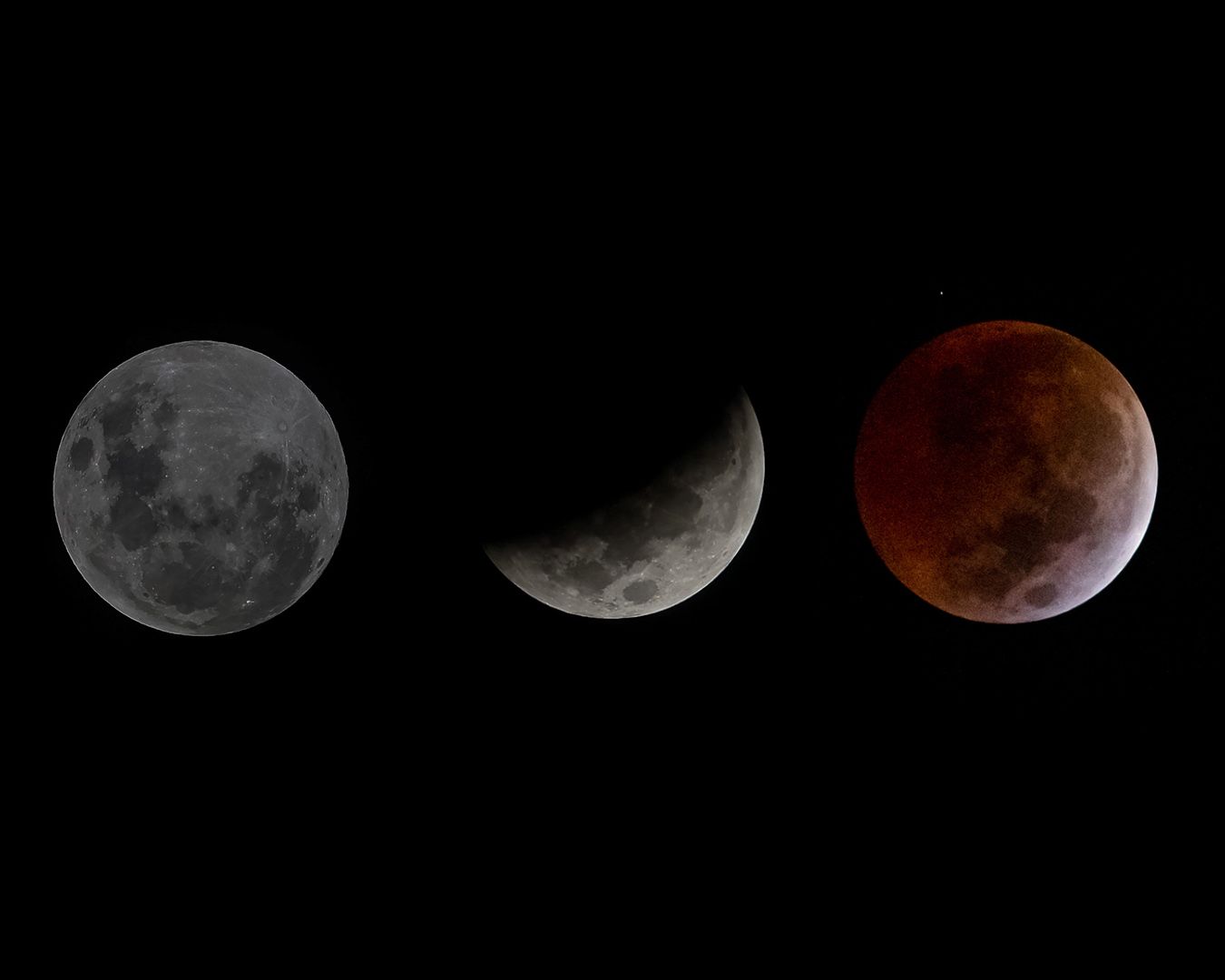 Super Lua é vista do estádio do Mineirão, na Pampulha, em BH.