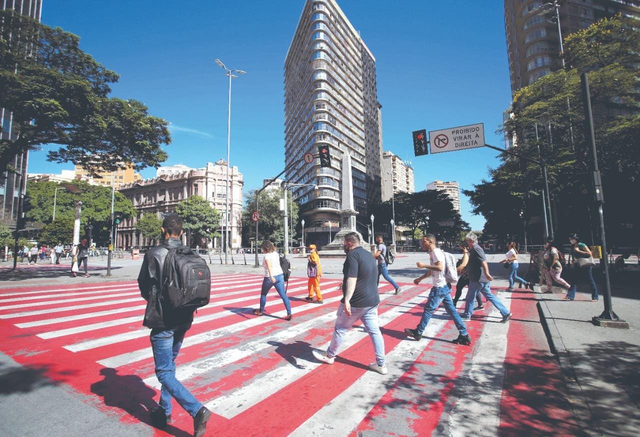 Praça Sete em Belo Horizonte