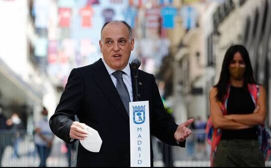 Javier Tebas comanda a empresa que organiza o Campeonato Espanhol