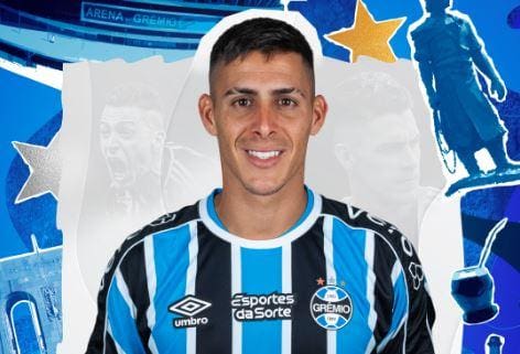 Pavón, novo reforço do Grêmio