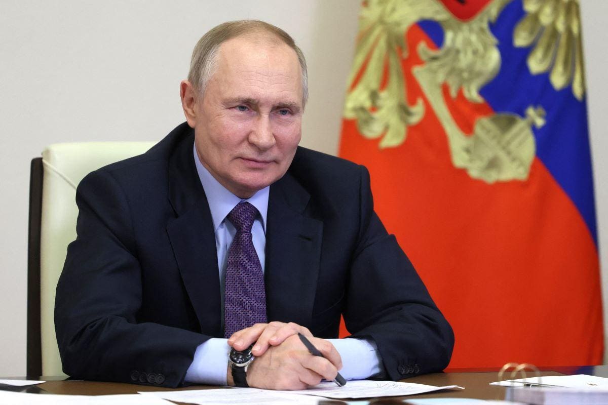 O presidente da Rússia Vladimir Putin