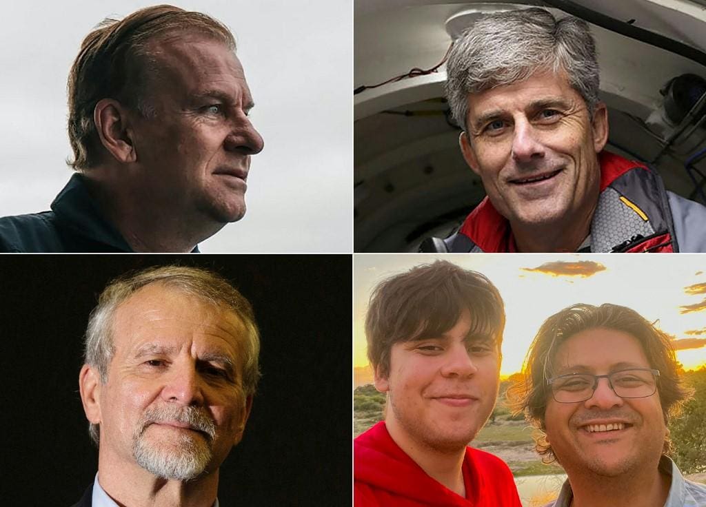 Bilionários mortos em submarino