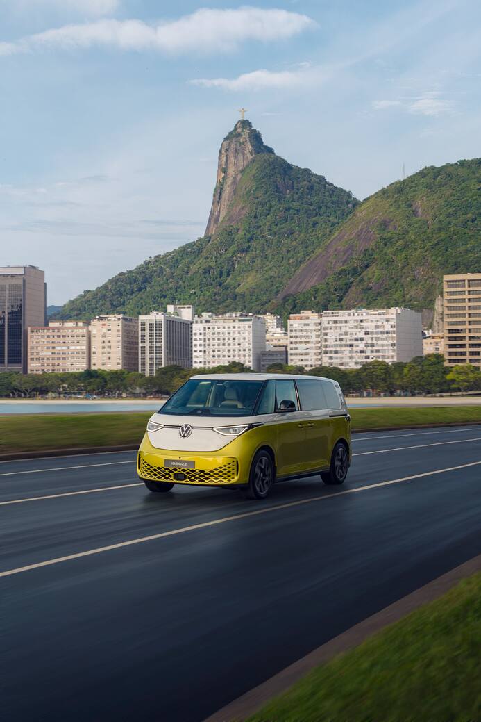VW ID Buzz fará sua estreia no Brasil