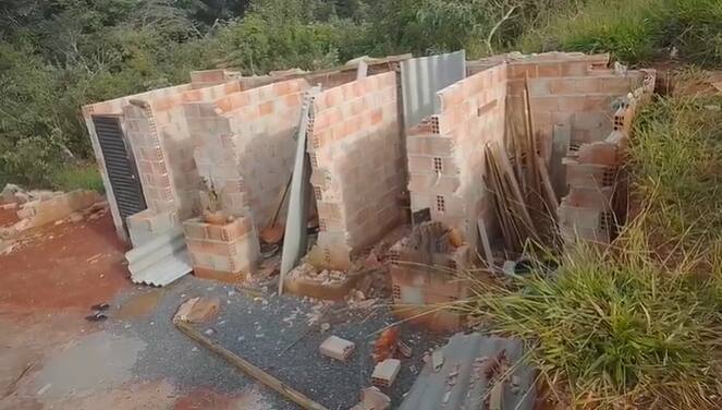Terreiro em construção é destruído em Esmeraldas