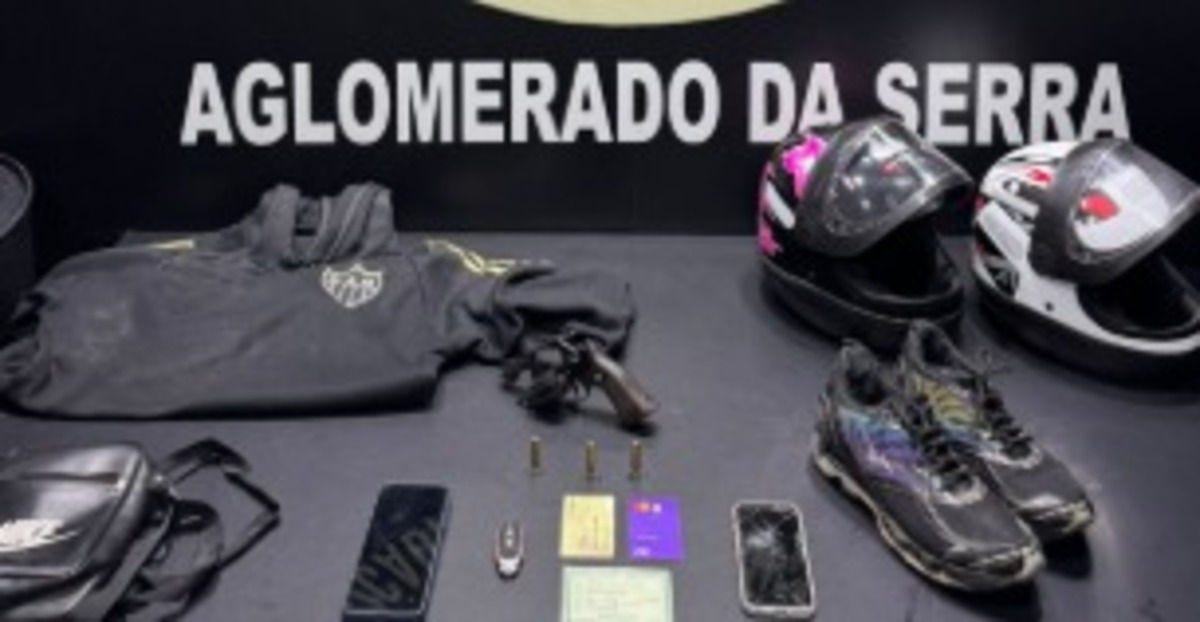Dupla cometia crimes no Belvedere, tentou fugir e acabou detida no Aglomerado da Serra