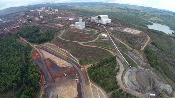 As operações no complexo de Vargem Grande, em Nova Lima, foram paralisados por determinação da ANM no dia 20 de fevereiro