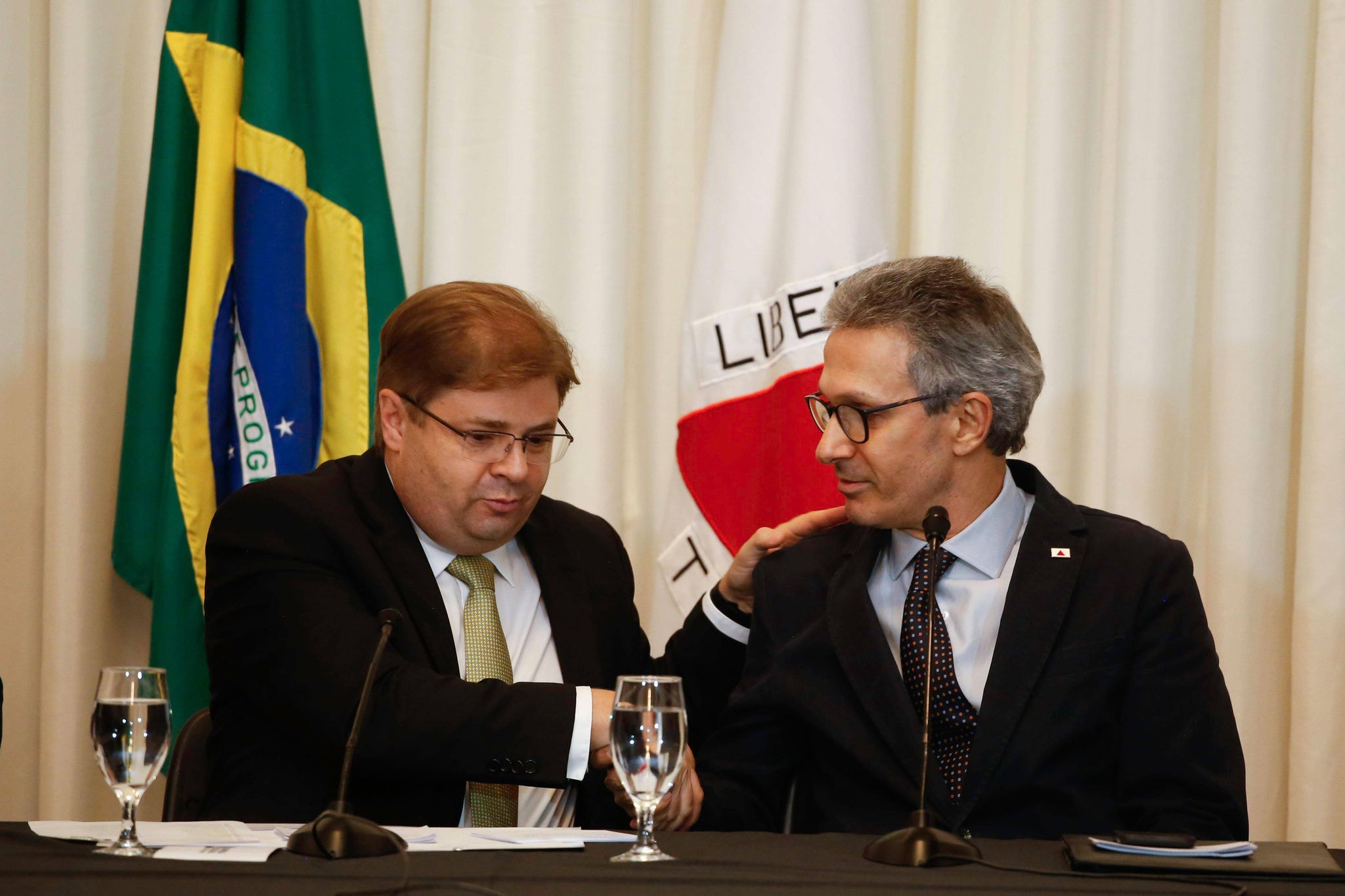 Enconto do Governador Romeu Zema com o Presidente Da Assembleia Legislativa de Mg Agostinho Patrus