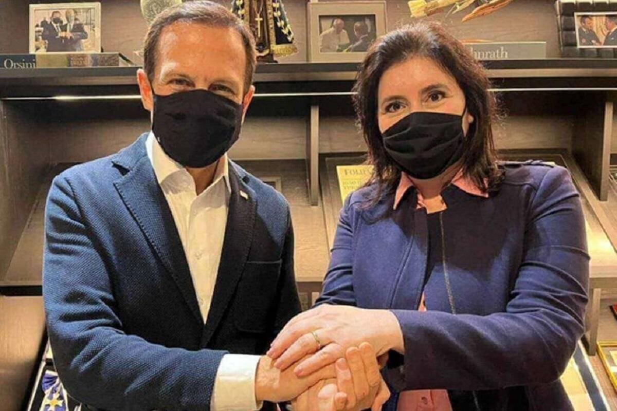 João Doria e Simone Tebet