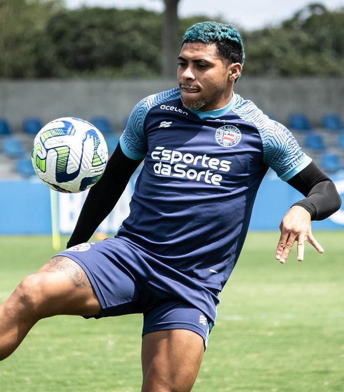 Vitor Jacaré, atacante do Bahia