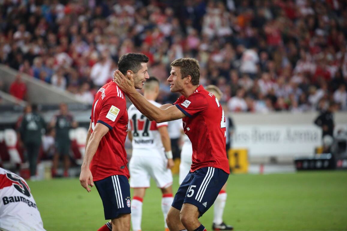 O placar foi aberto com Goretzka, no primeiro tempo. No segundo, Lewandowski marcou com chute de canhota e Müller deu números finais à contagem