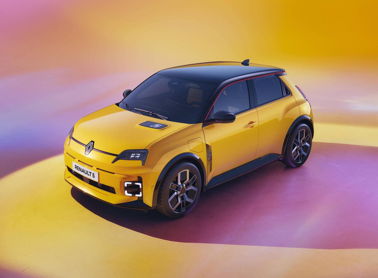 Renault 5 E-Tech é a grande esrela da marca no Salão de Genebra 2024