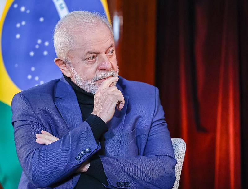 Na imagem, o presidente da República, Luiz Inácio Lula da Silva (PT)
