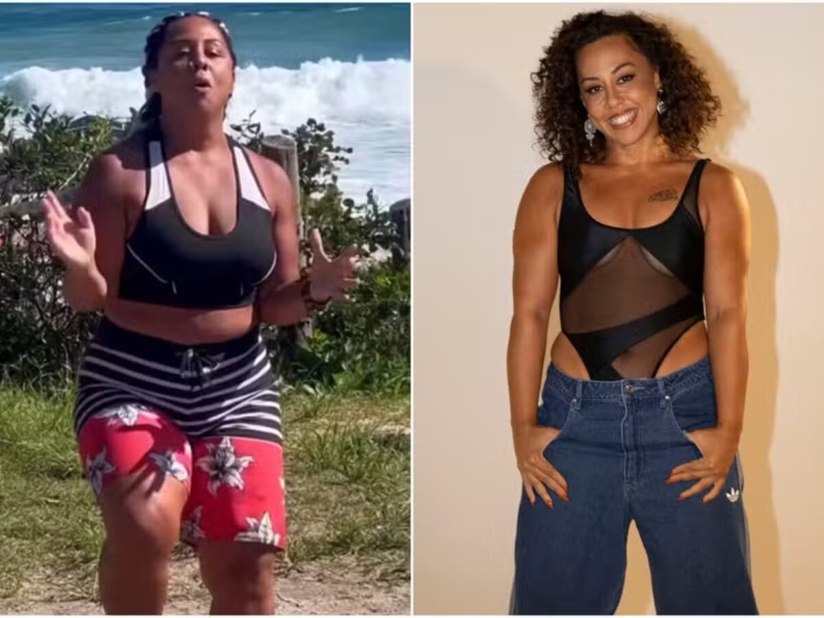 Atriz elimina 16 kg após virada de chave: 'Quero estar viva para meu filho'