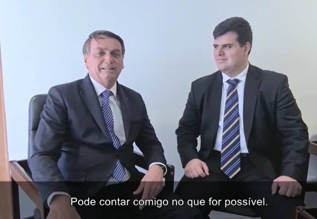 Eleições em BH: Bruno Engler divulga vídeo de apoio com Bolsonaro