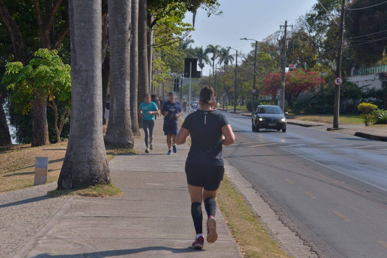 Exercícios na Orla da Pampulha