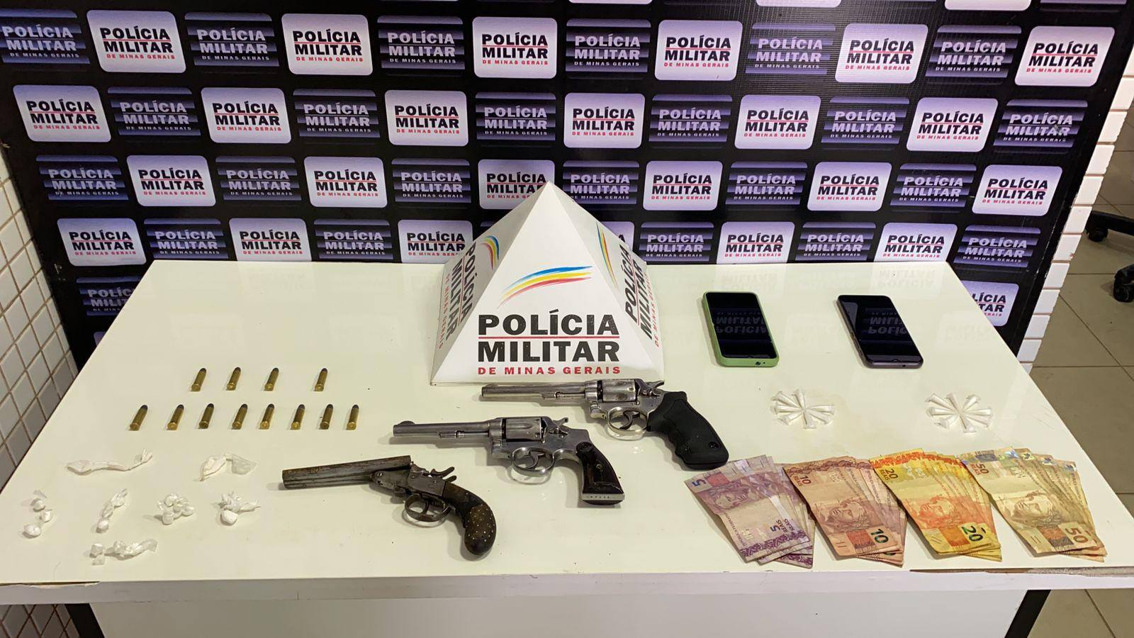 Armas apreendidas