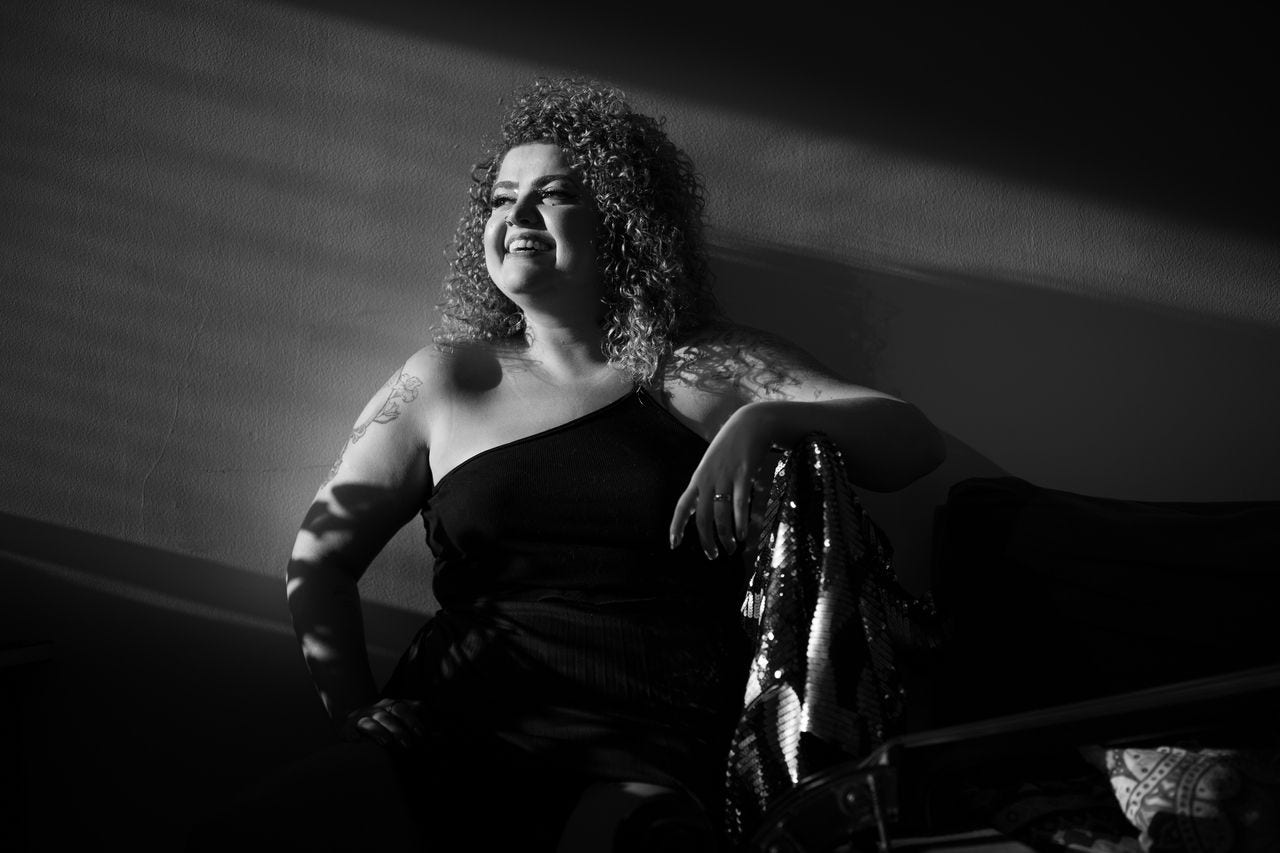 A cantora Carolina Serdeira é uma das atrações do 'Tudo é Jazz"