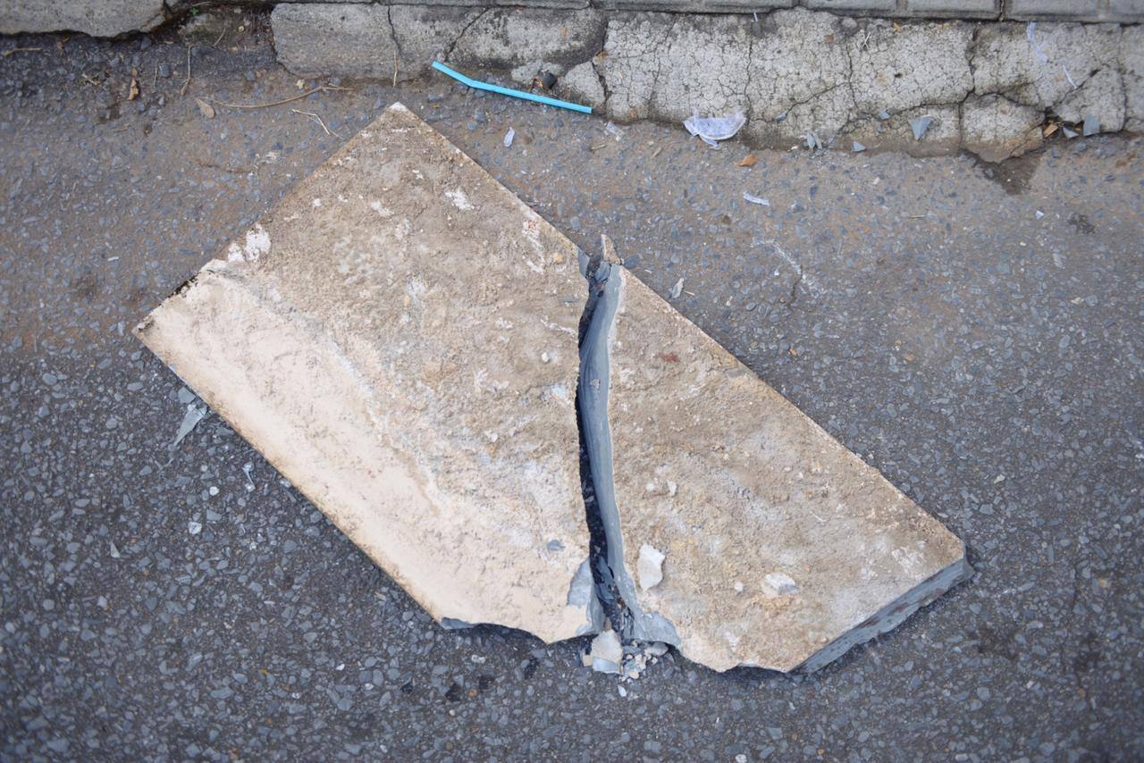 Pedra caiu sobre o ladrão