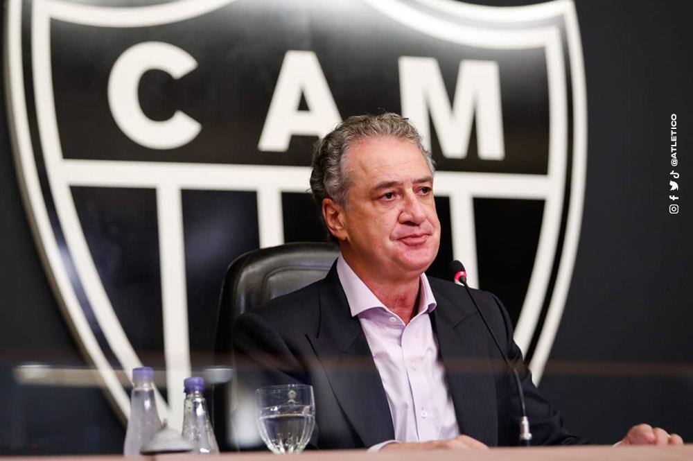 Sérgio Coelho é o presidente da associação do Atlético