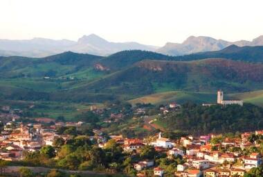 Vista geral da cidade de Conceição do Mato Dentro