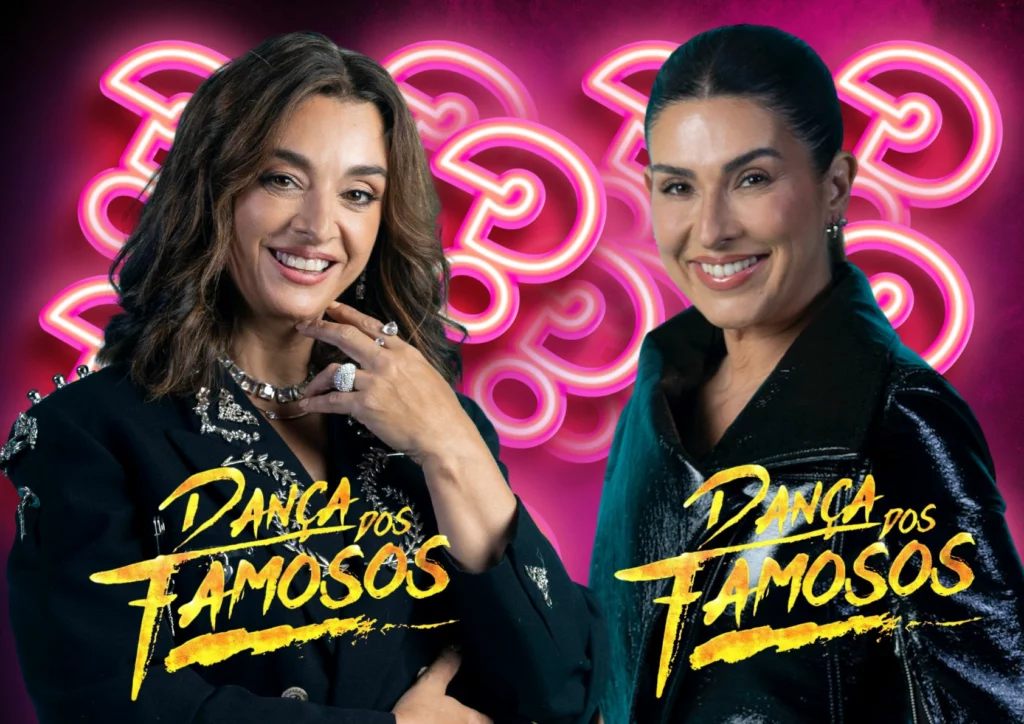 Cátia Fonseca e Fernanda Paes Leme na Globo  - Divulgação/TV Globo 