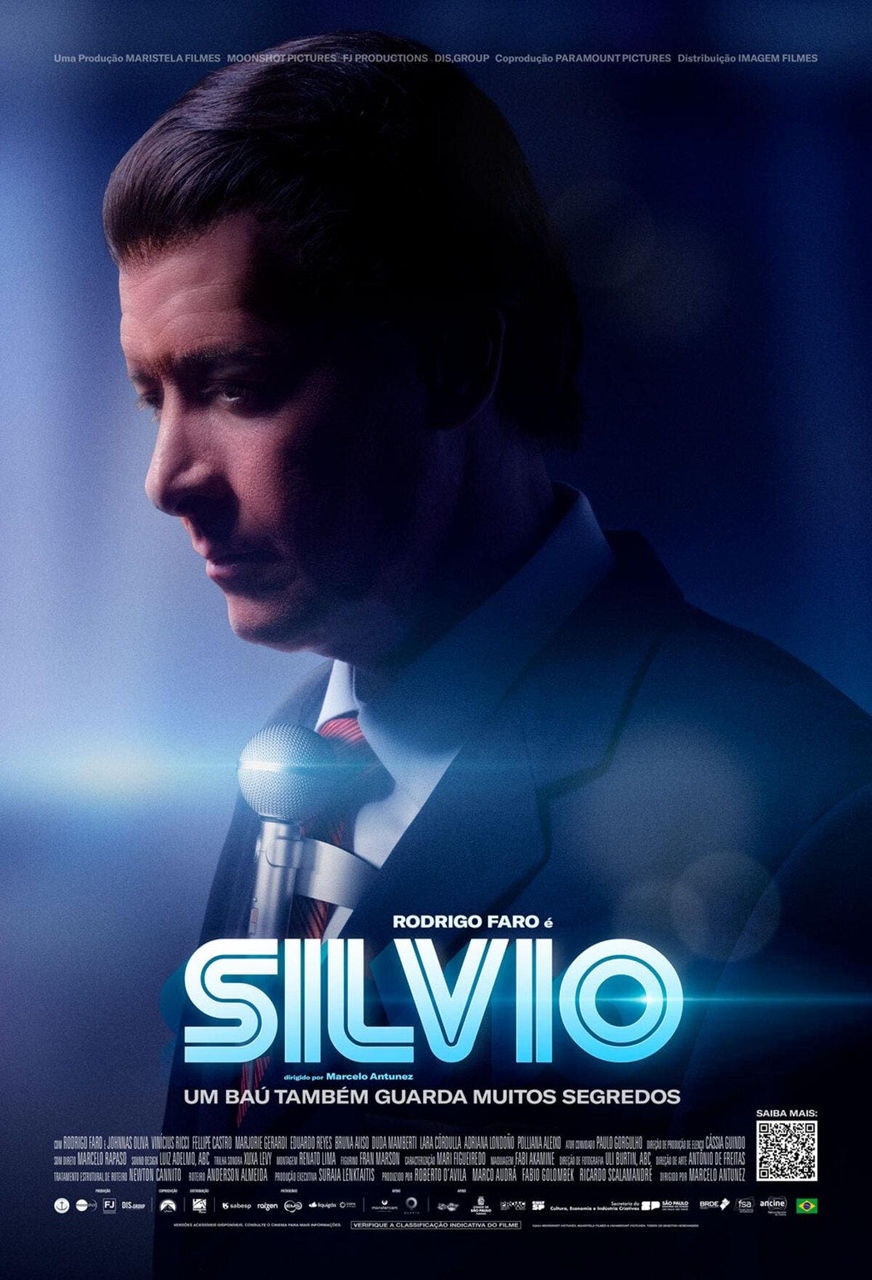 Rodrigo Santoro é o protagonista do filme sobre Silvio Santos