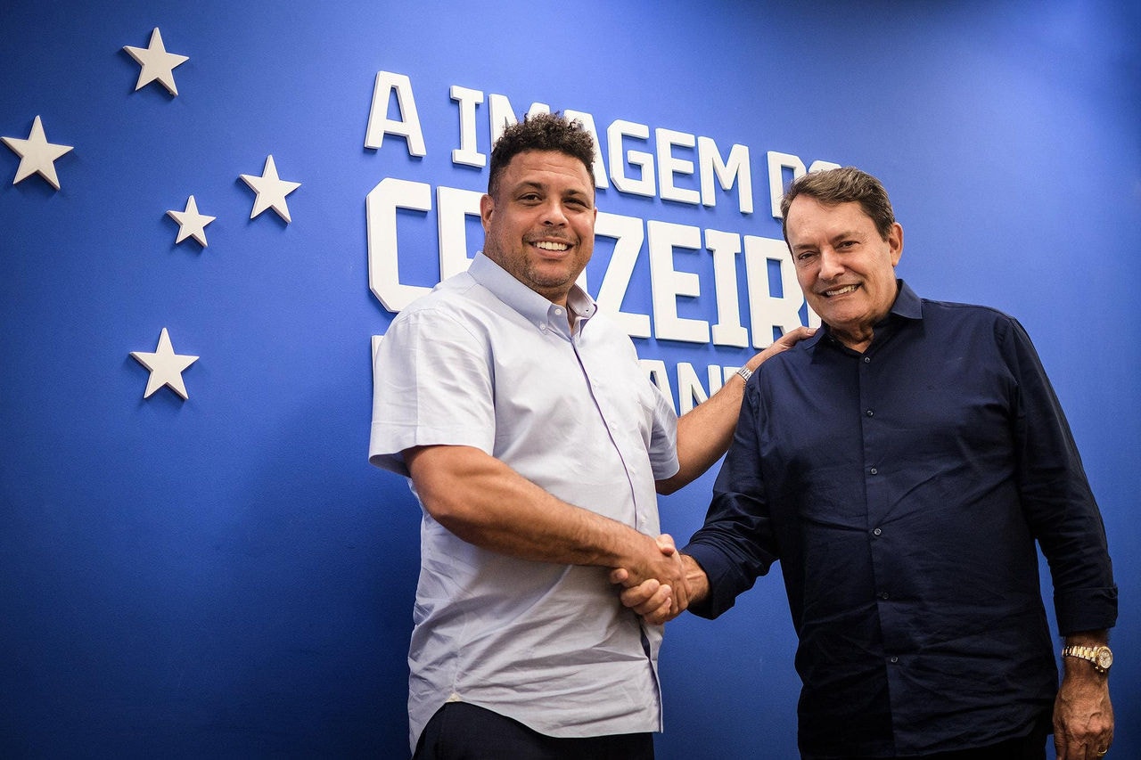 Ronaldo tem relação direta com Pedro Lourenço, a quem vendeu as ações da SAF em abril