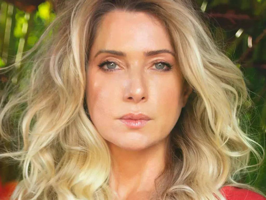 A atriz Letícia Spiller