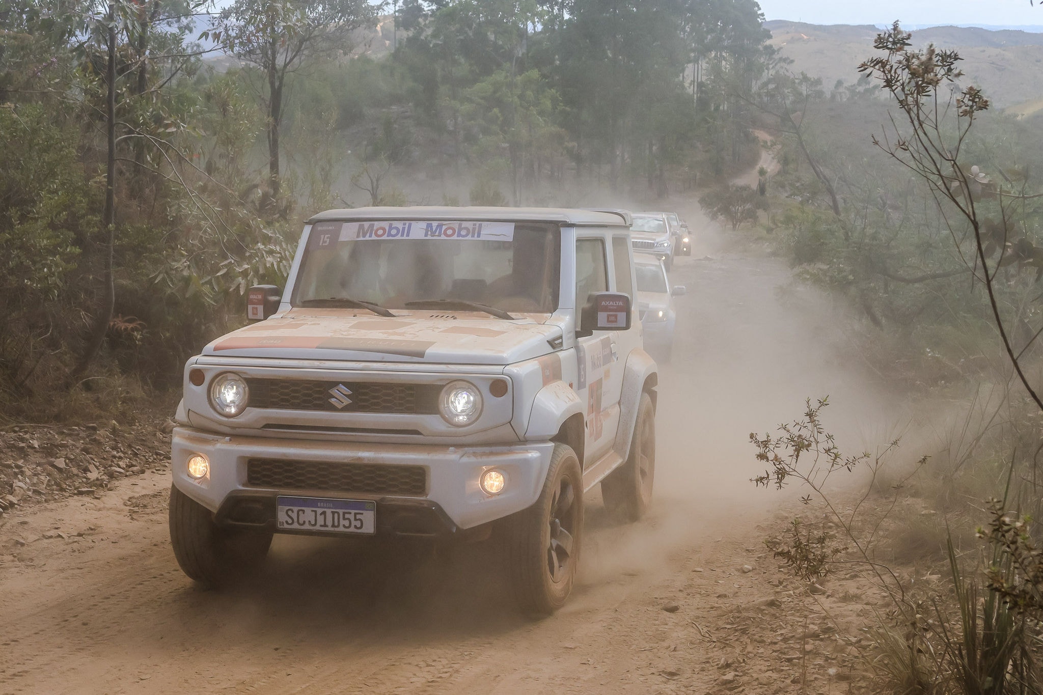 Autotempo pilotou o Suzuki Jimny Sierra durante o Suzuki Day, em Sabará